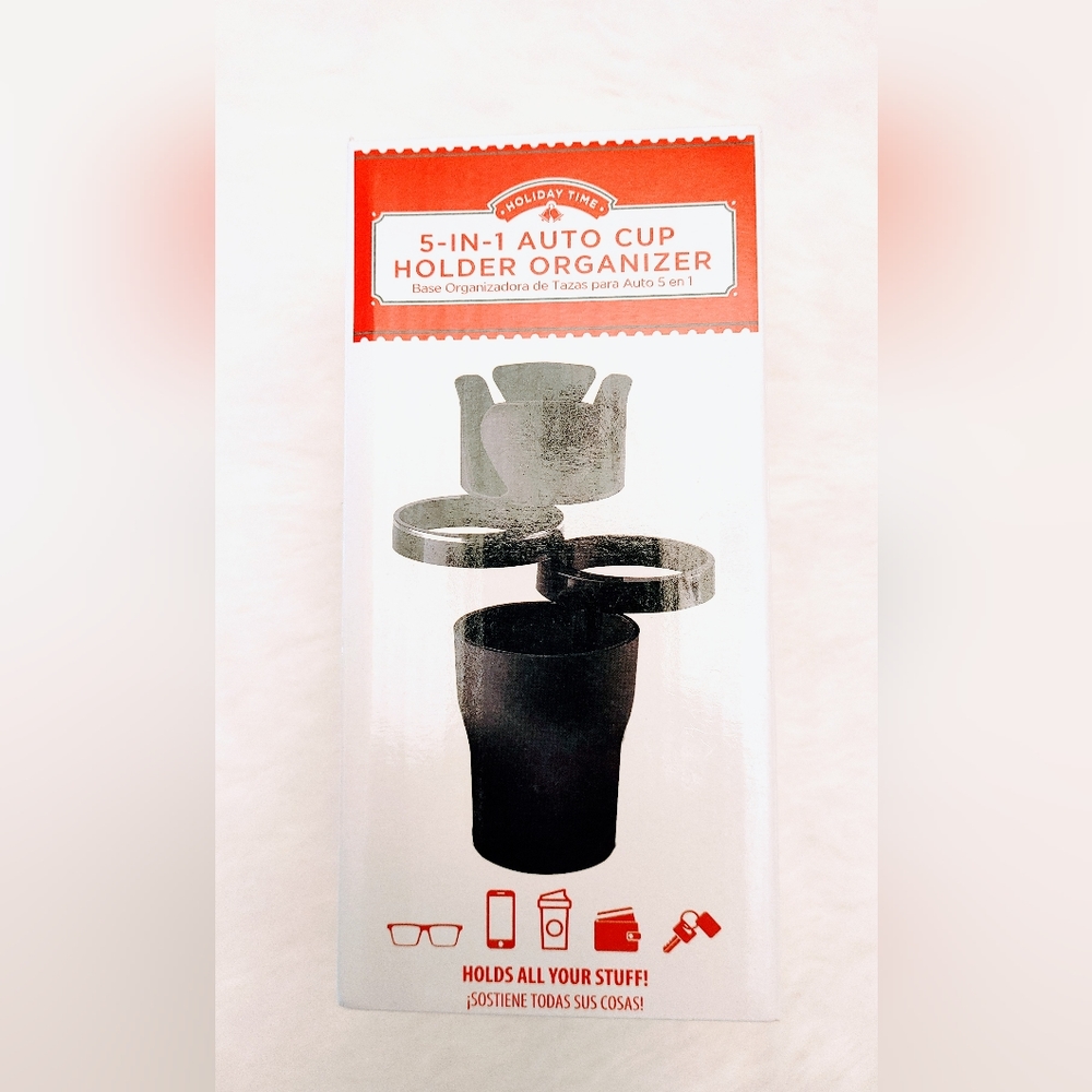 5 In 1 Auto Cup Holder Organizer